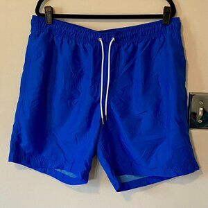 Lands' End Men's 8" Volley Swim Trunks Size XL Vibrant Blue
